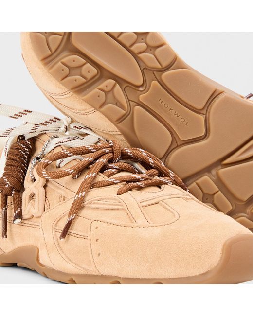 Nokwol Natural Atlas Low-Top Trainers