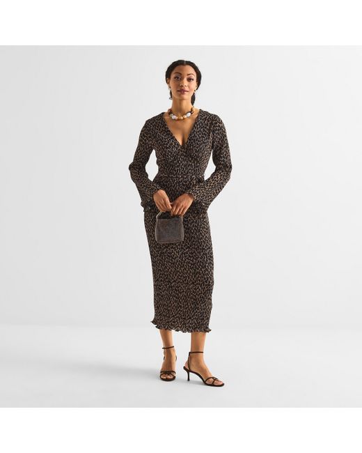 Never Fully Dressed Brown Celeste Dress
