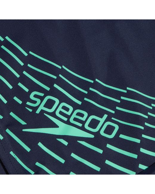Speedo Blue Medley Logo Swim Shorts for men