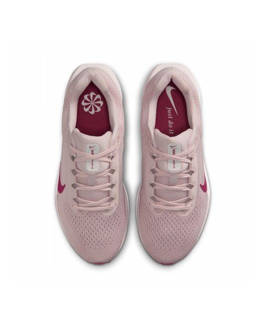Nike Pink Winflo 11 Road Running Shoes