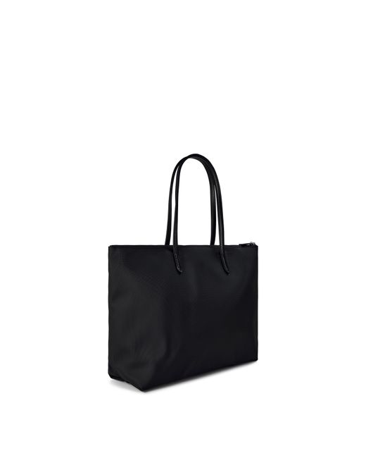 Lacoste Black Large Tote Bag