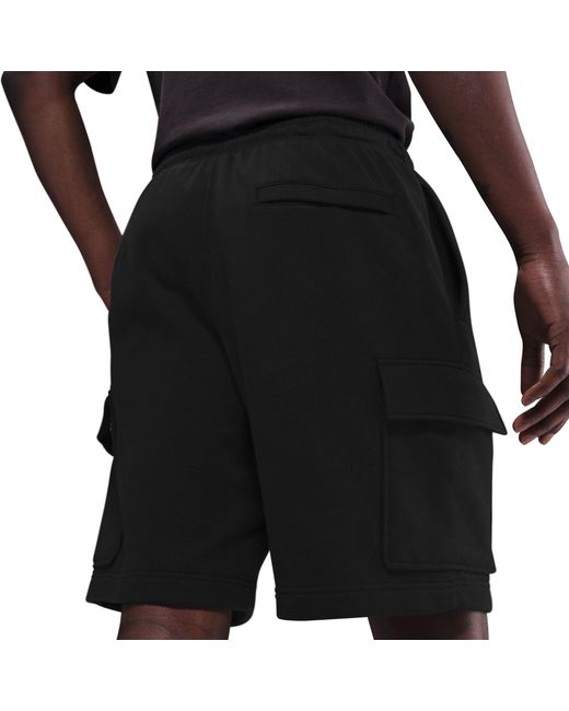 Nike Black Club Cargo Shorts for men