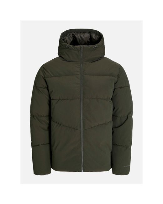 Jack & Jones Green Global Puffer Jacket for men