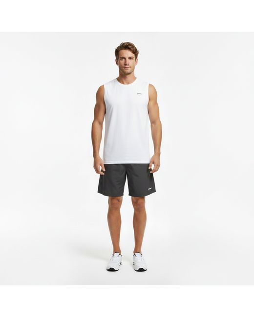 Slazenger 1881 Gray Woven Shorts for men
