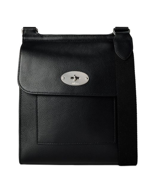 Mulberry Black Antony Leather Satchel