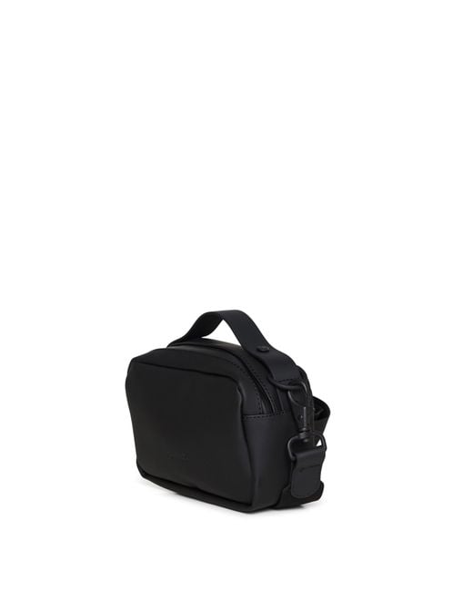 Rains Black Box Bag Micro Shoulder Bag