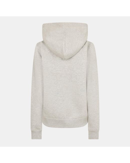 Jack Wills Gray Hunston Logo Zip Hoodie