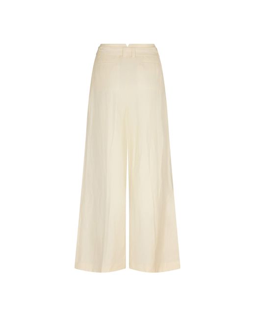 Boss Natural Tepiala 10259718 01 Wide Leg Trousers