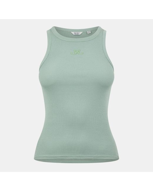 Jack Wills Green Racerback Vest