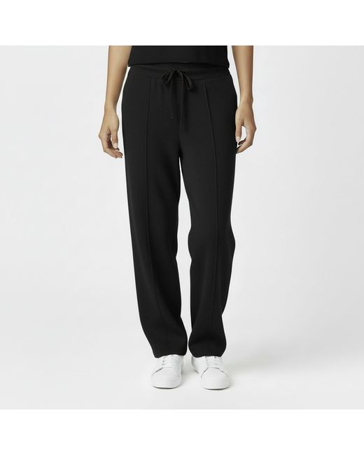 Jack Wills Black Knitted Pin-Tuck Trousers