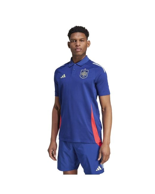 Adidas Blue Spain Polo Shirt for men