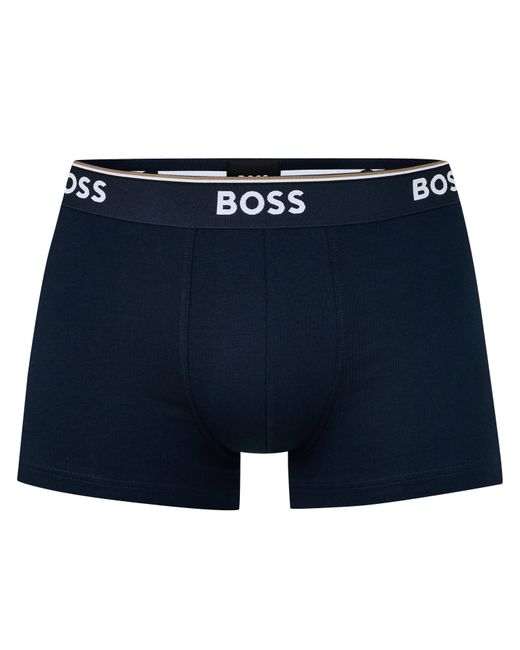 Boss Blue 3 Pack Power Boxer Shorts for men
