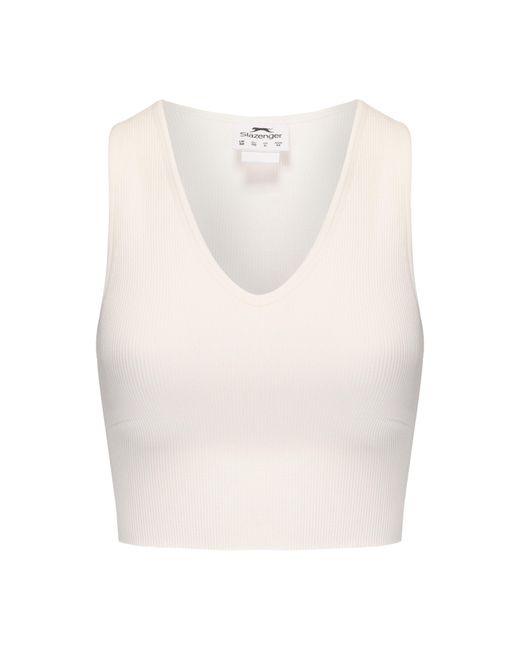 Slazenger 1881 Brown 2Pk Croptank