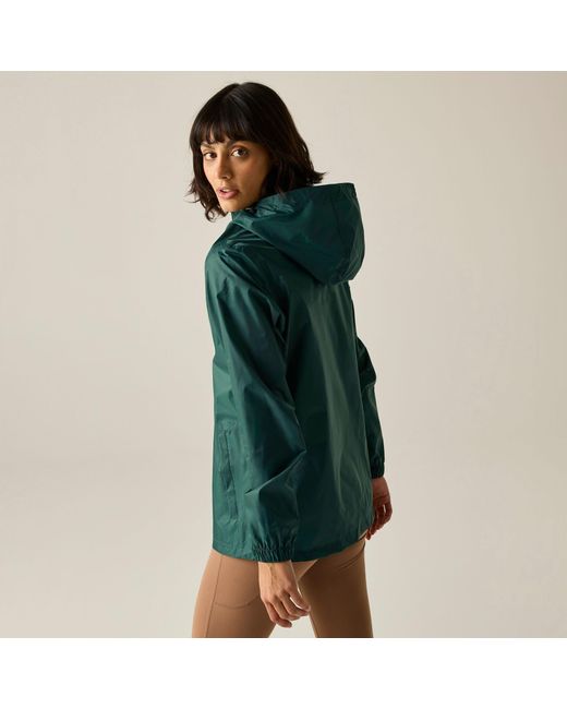 Regatta Green Pack It Iii Waterproof Jacket