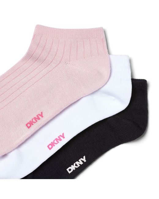 DKNY Black 3 Pack Trainer Liner Emaline