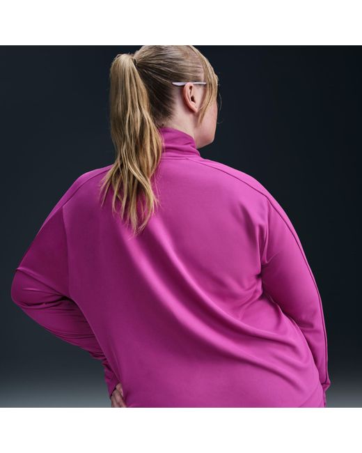 Nike Purple Long Sleeve Performance Running Top