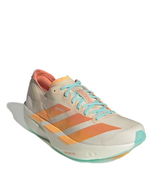 Adidas Yellow Adizero Takumi Sen 11 Trainers