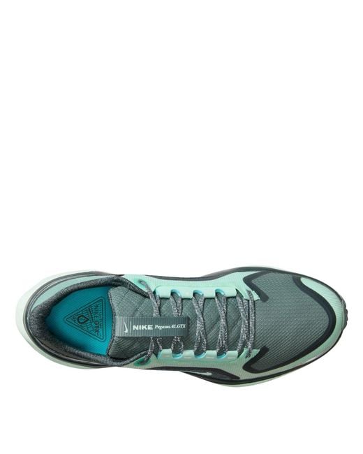 Nike Green Pegasus 41 Gore-Tex Waterproof Road Running Shoes
