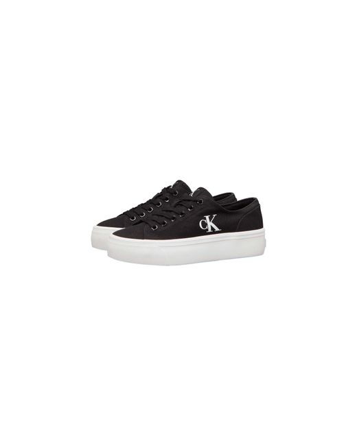 Calvin Klein Black Low-Top Trainers