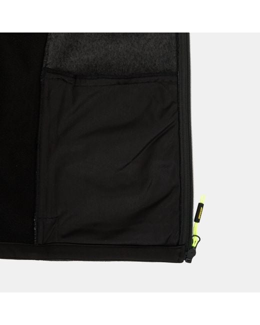 Dunlop Black On-Site Softshell Fleece for men