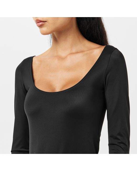 Balenciaga Blue Jersey Stretch Bodysuit