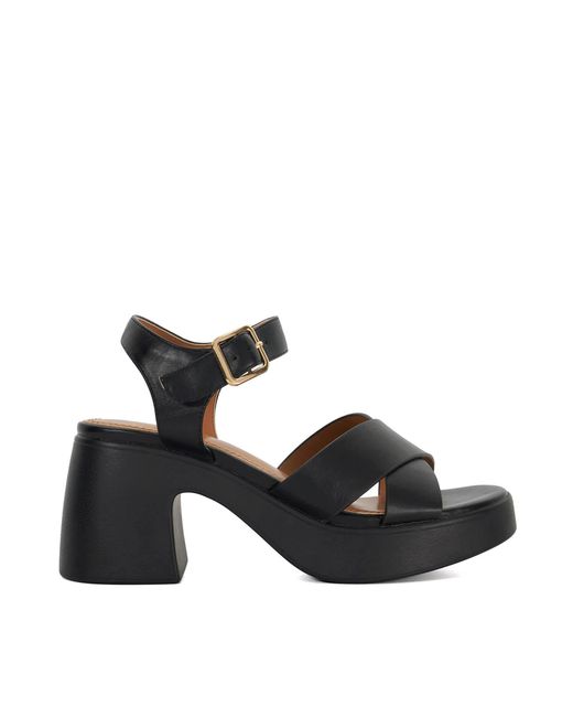 Dune Black Jolanda Heeled Sandals