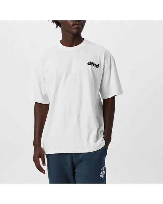 DFND London Blue Dfnd Loose 4 Pack T-Shirt for men