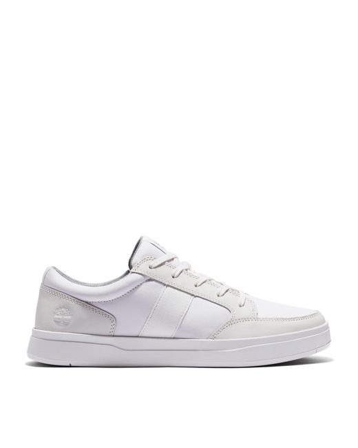 Timberland White Davis Square F/L Oxford Sneakers for men