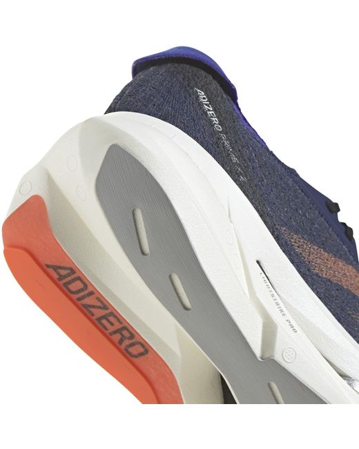 Adidas Blue Adizero Prime X 2.0 Strung Running Shoes for men