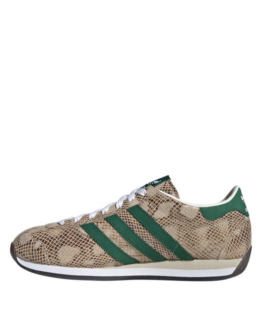 Adidas Originals Green Country Japan Low-Top Trainers for men