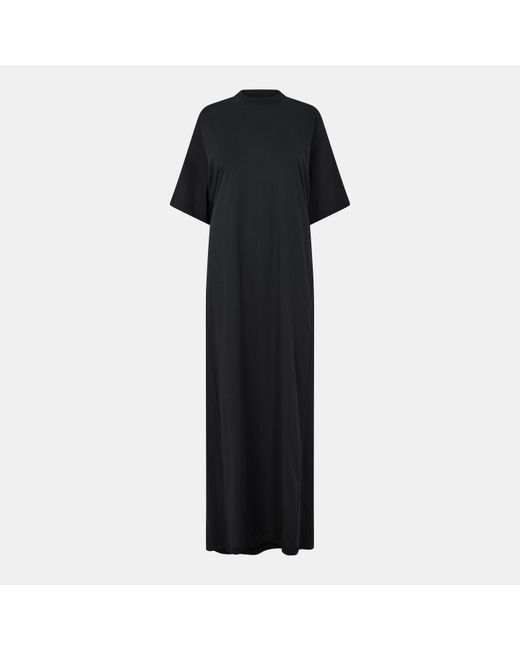 Balenciaga Black Bal Cocoon Long Maxi Dress