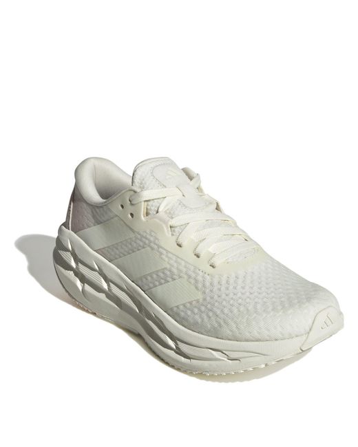 Adidas White Adistar 3 Runner Trainers