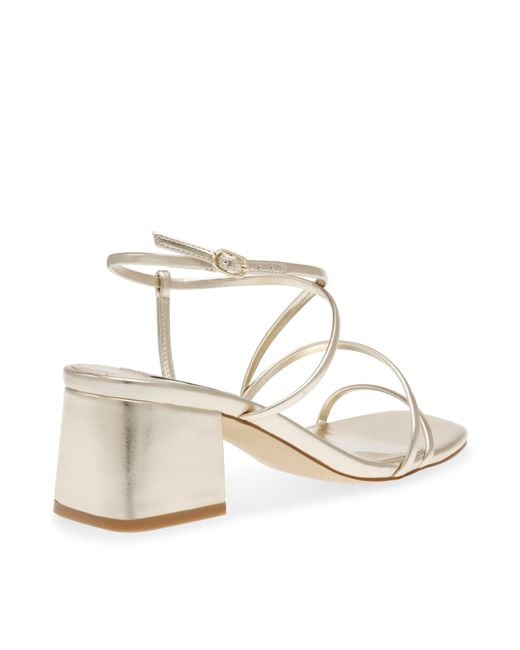 Steve Madden White Heeled Sandals