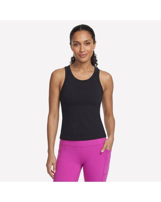Skechers Purple Gowalk Shelf Bra Tank Vest