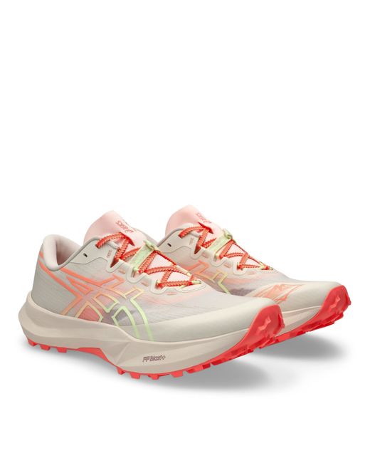 Asics Pink Fuji Lite 7 Trail Running Shoes