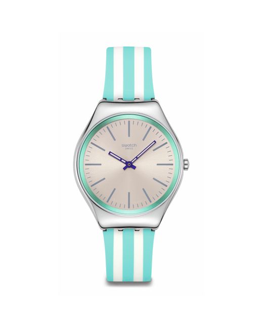 Swatch Metallic Skin Irony Quartz Analogue Watch