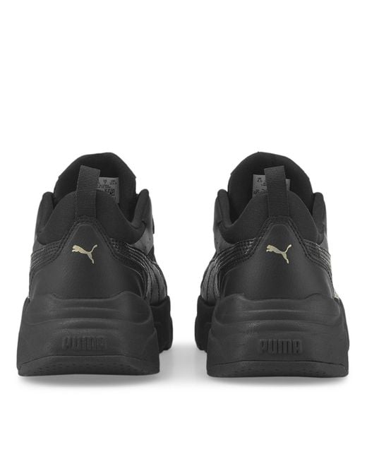 PUMA Black Cassia Trainers Ladies