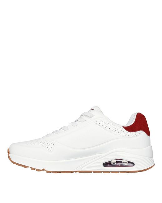 Skechers White Harry Kane Collab Bungee Lace Low-Top Trainers for men