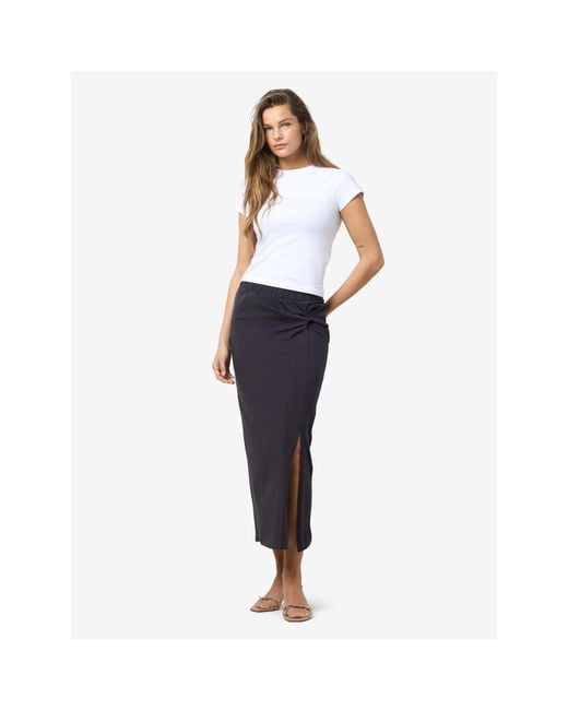 Noisy May Black Knot Maxi Skirt