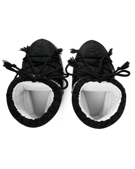 Moon Boot Black Icon Low Nylon Boots