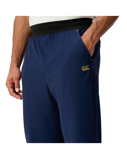 Canterbury Blue Performance Tracksuit Bottoms for men