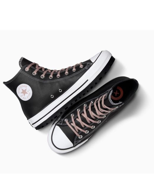 Converse Black Adults Chuck Taylor All Star Cit High-Top Trainers