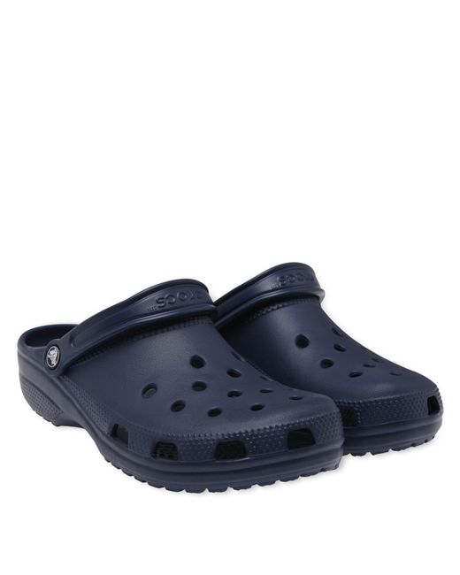 CROCSTM Blue Classic Cloggs for men