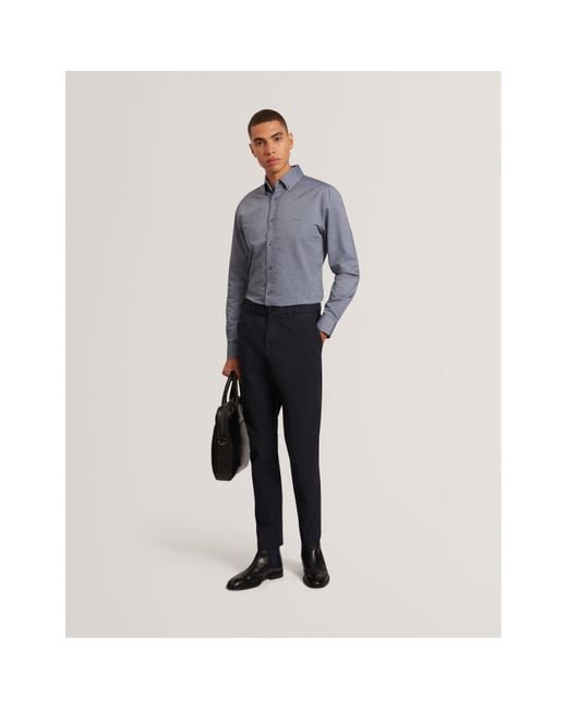 Ted Baker Blue Slim Fit Chinos for men
