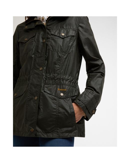 Barbour Black Summer Sapper Waxed Jacket