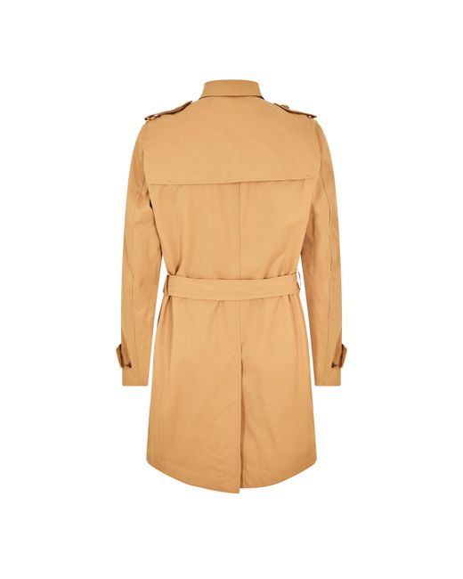 Boss Natural H Hyde Trench Overcoat for men