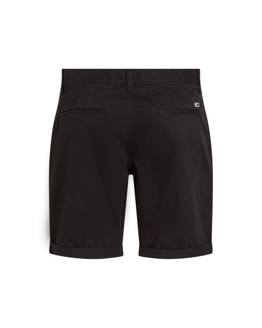 Tommy Hilfiger Black Chino Shorts for men