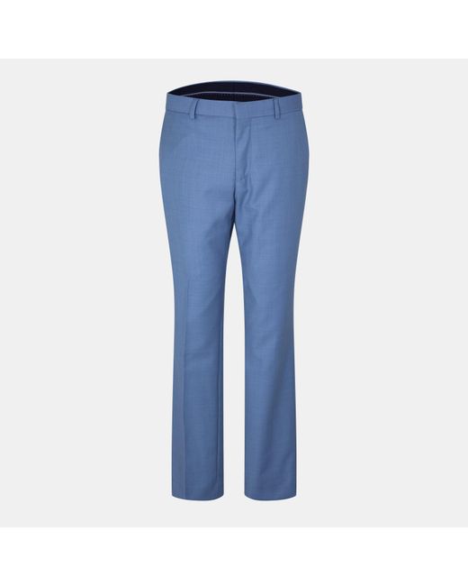 Ted Baker Blue Blake Airforce Slim Trouser for men