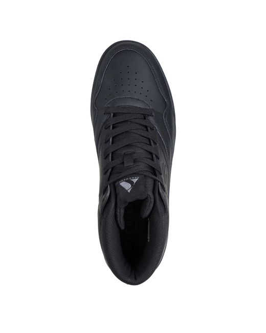 Skechers Blue Dualeather Overlay High Top Fashion High-Top Trainers for men