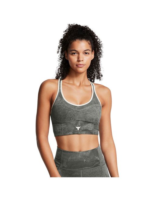 Under Armour Gray Medium Impact Sports Bra